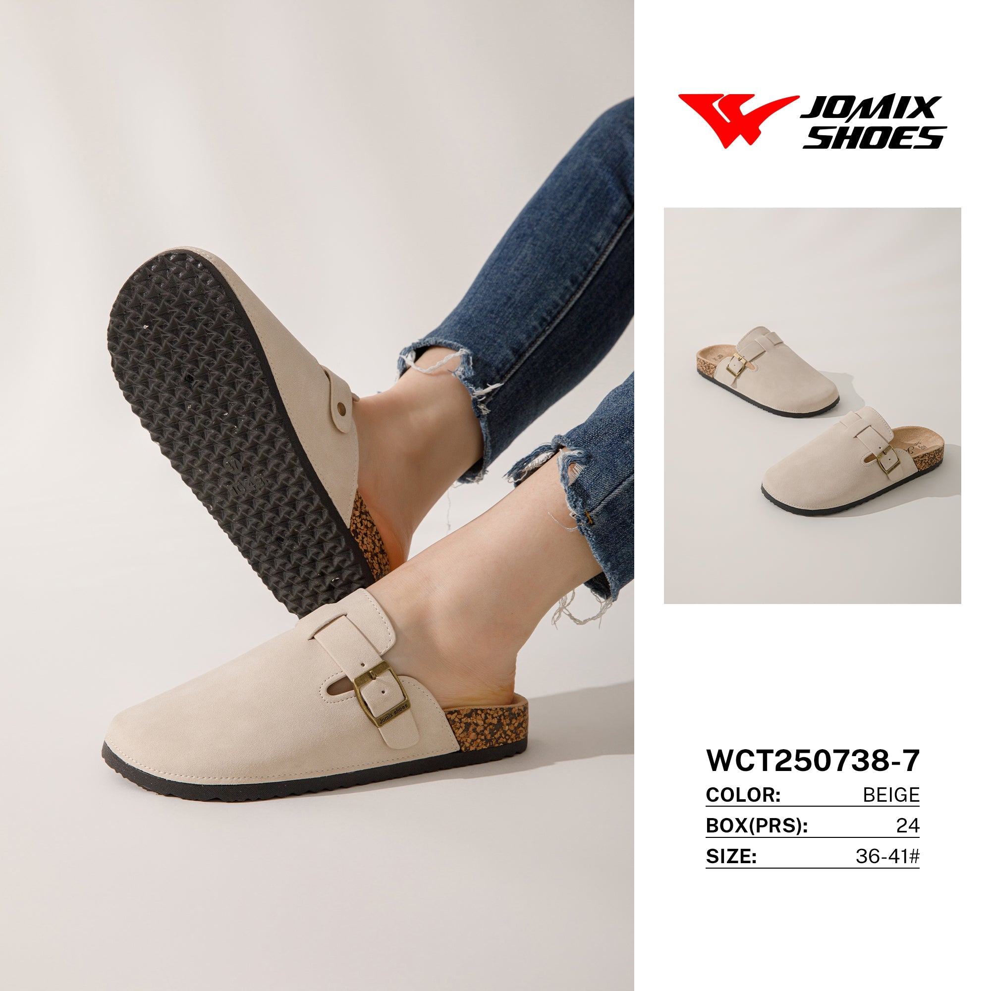 Ciabatte Donna Wct250738 - 7 - Fornitura all'ingrosso di Sandali Donna da Jomix Shoes B2B