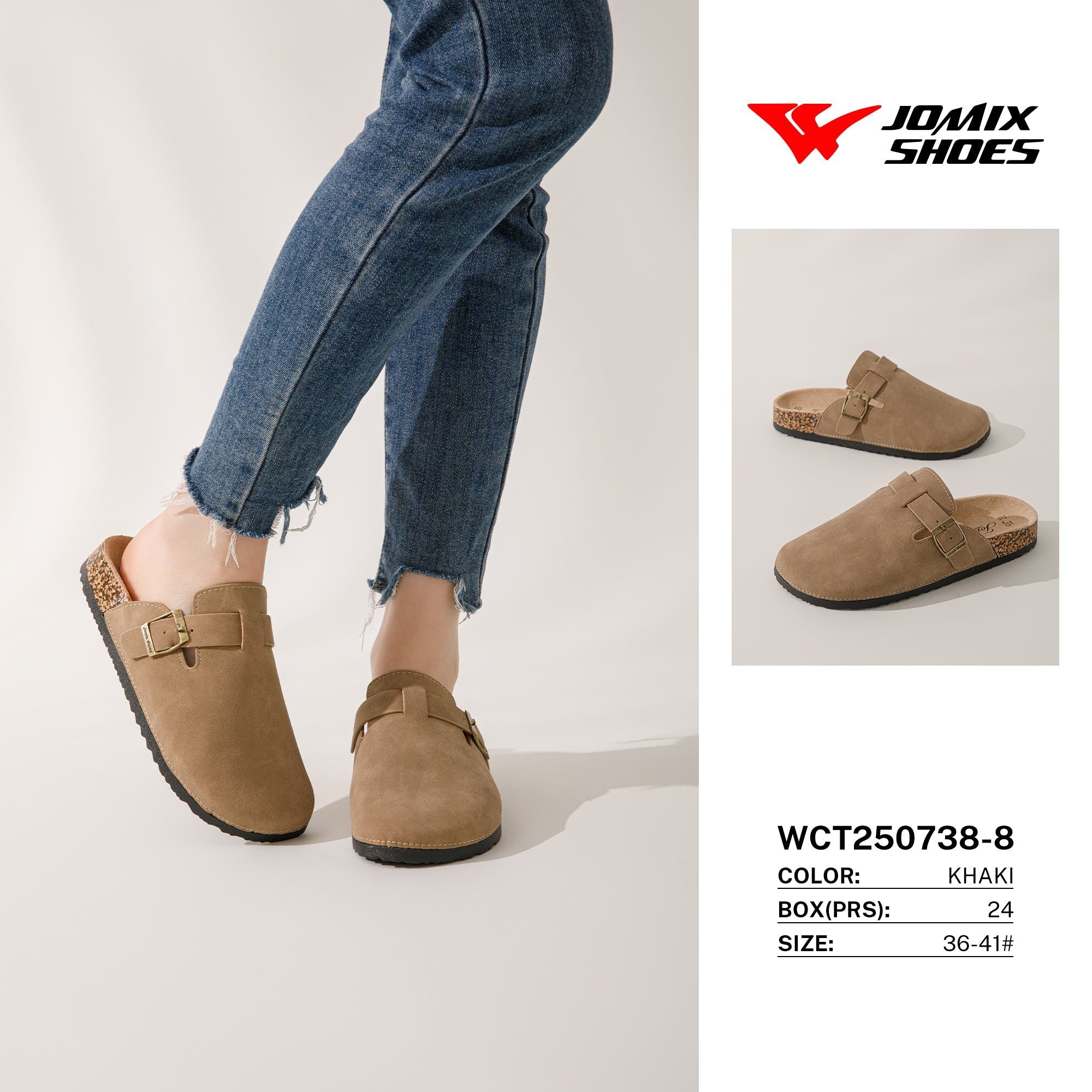 Ciabatte Donna Wct250738 - 8 - Fornitura all'ingrosso di Sandali Donna da Jomix Shoes B2B