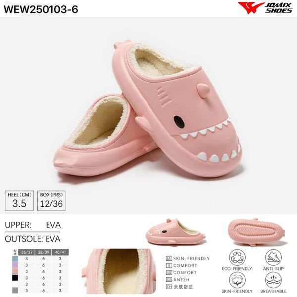 Ciabatte Donna Wew250103 - 6 - Fornitura all'ingrosso di Ciabatte Donna da Jomix Shoes B2B
