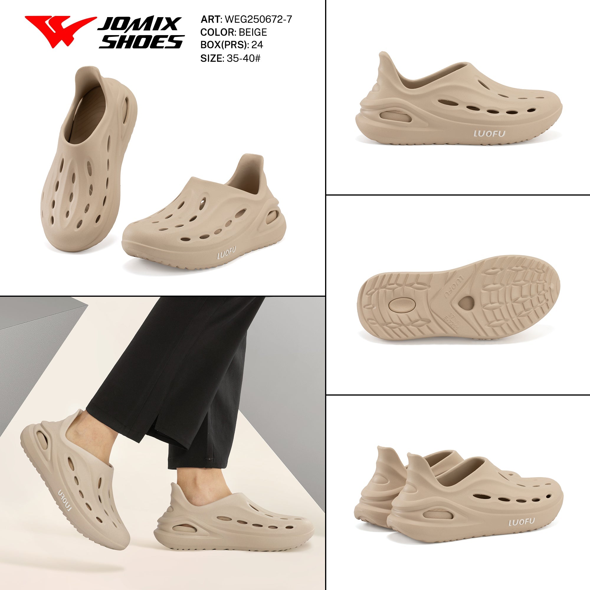 Ciabatte Eva Scatola Weg250672 - 7 - Fornitura all'ingrosso di Ciabatte Donna da Jomix Shoes B2B