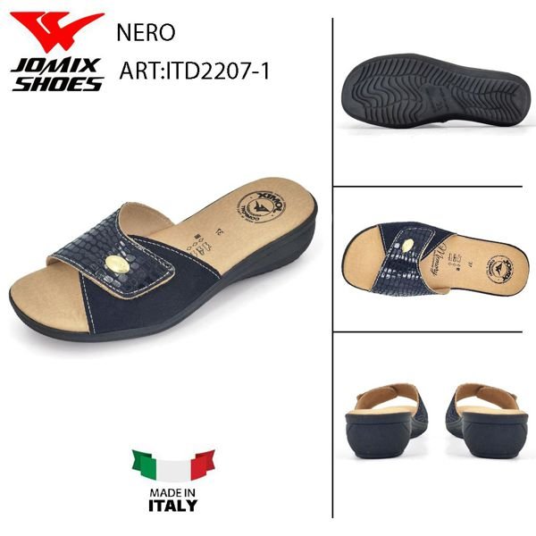 Ciabatte Monocolore Itd2207 - 1 - Fornitura all'ingrosso di Ciabatte Donna da Jomix Shoes B2B