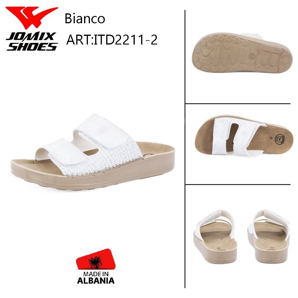 Ciabatte monocolore ITD2211 - 2 - Fornitura all'ingrosso di Ciabatte Donna da Jomix Shoes B2B
