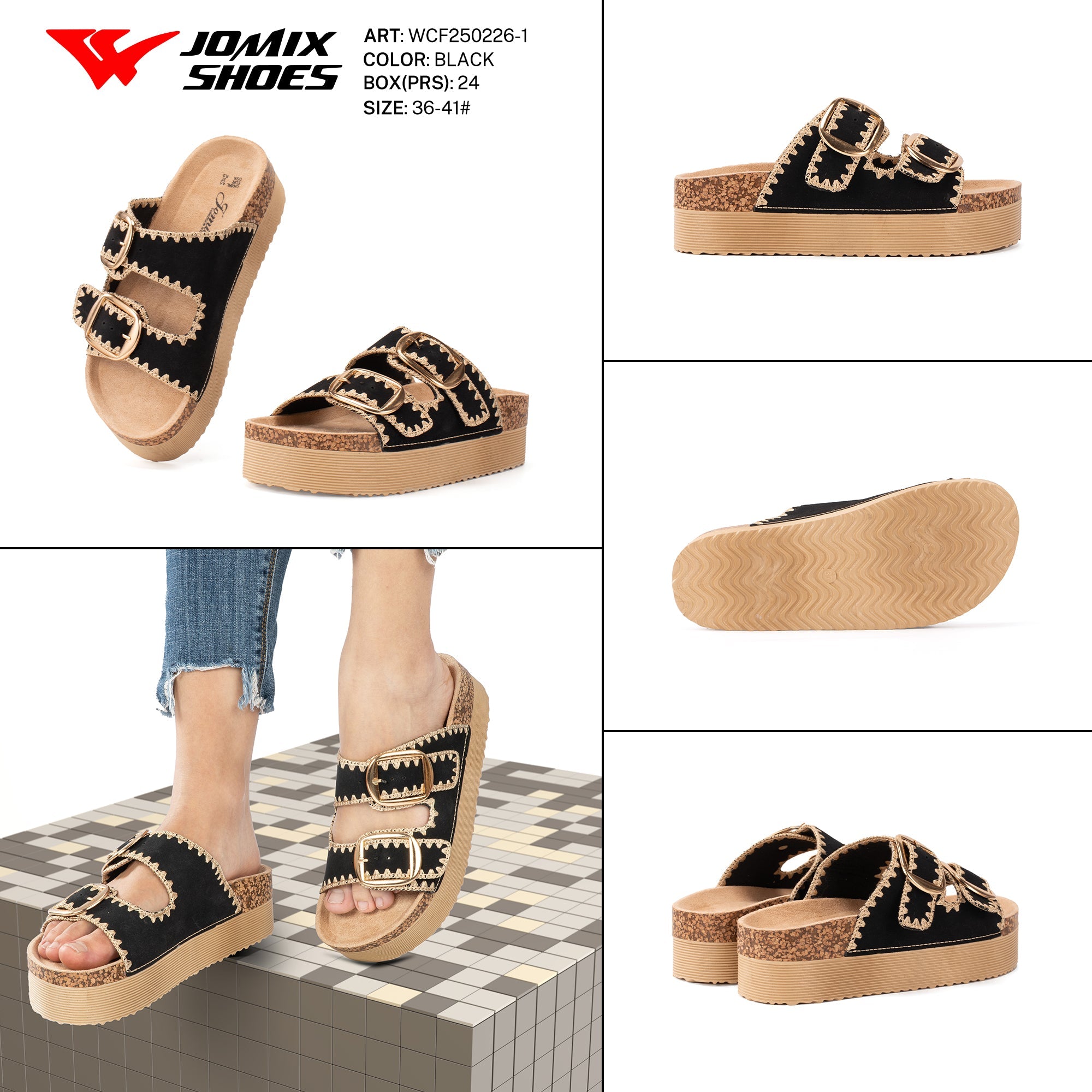 Sandali Tacco Alto Wcf250226 - 1 - Fornitura all'ingrosso di Sandali Donna da Jomix Shoes B2B