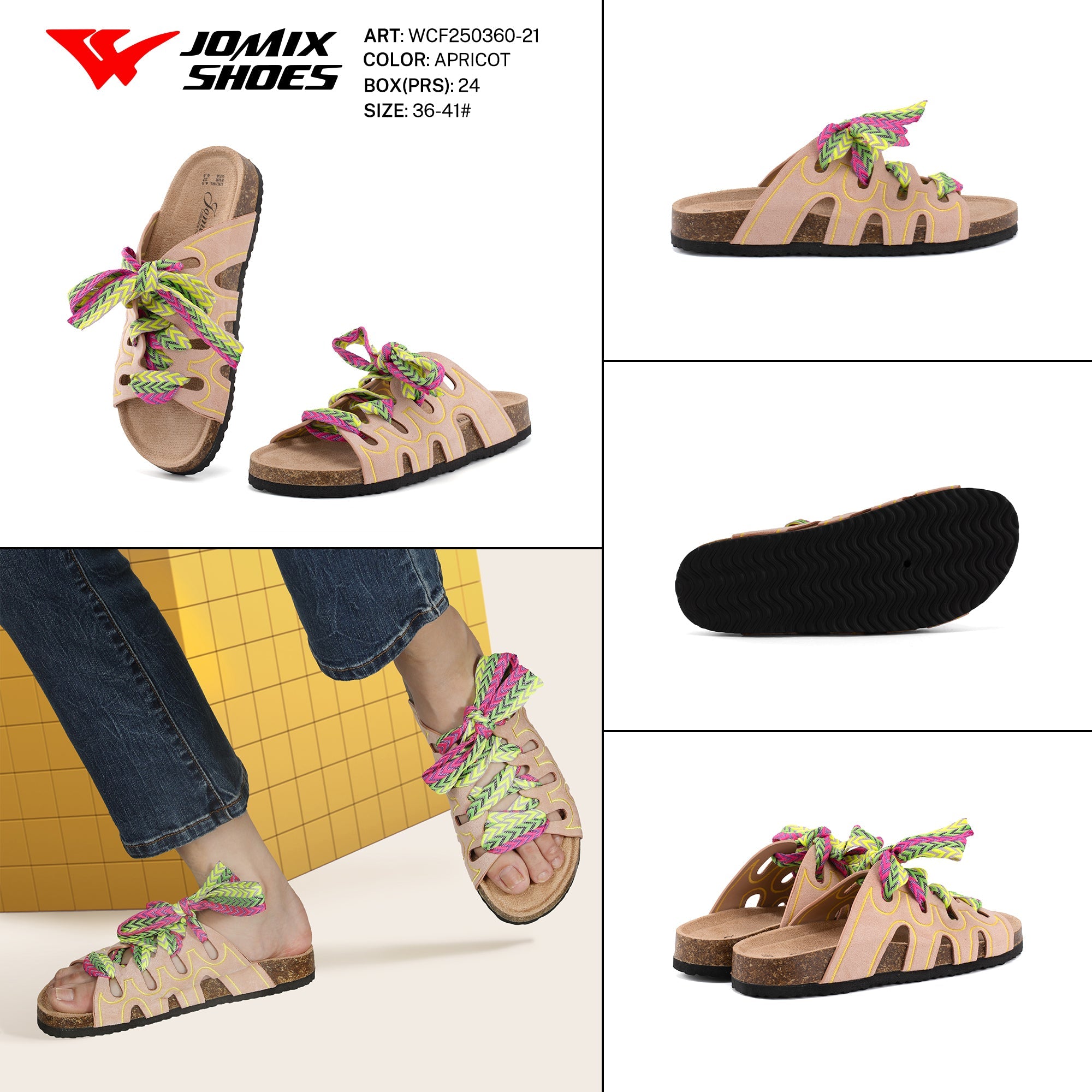 Sandali Tacco Alto Wcf250360 - 21 - Fornitura all'ingrosso di Sandali Donna da Jomix Shoes B2B