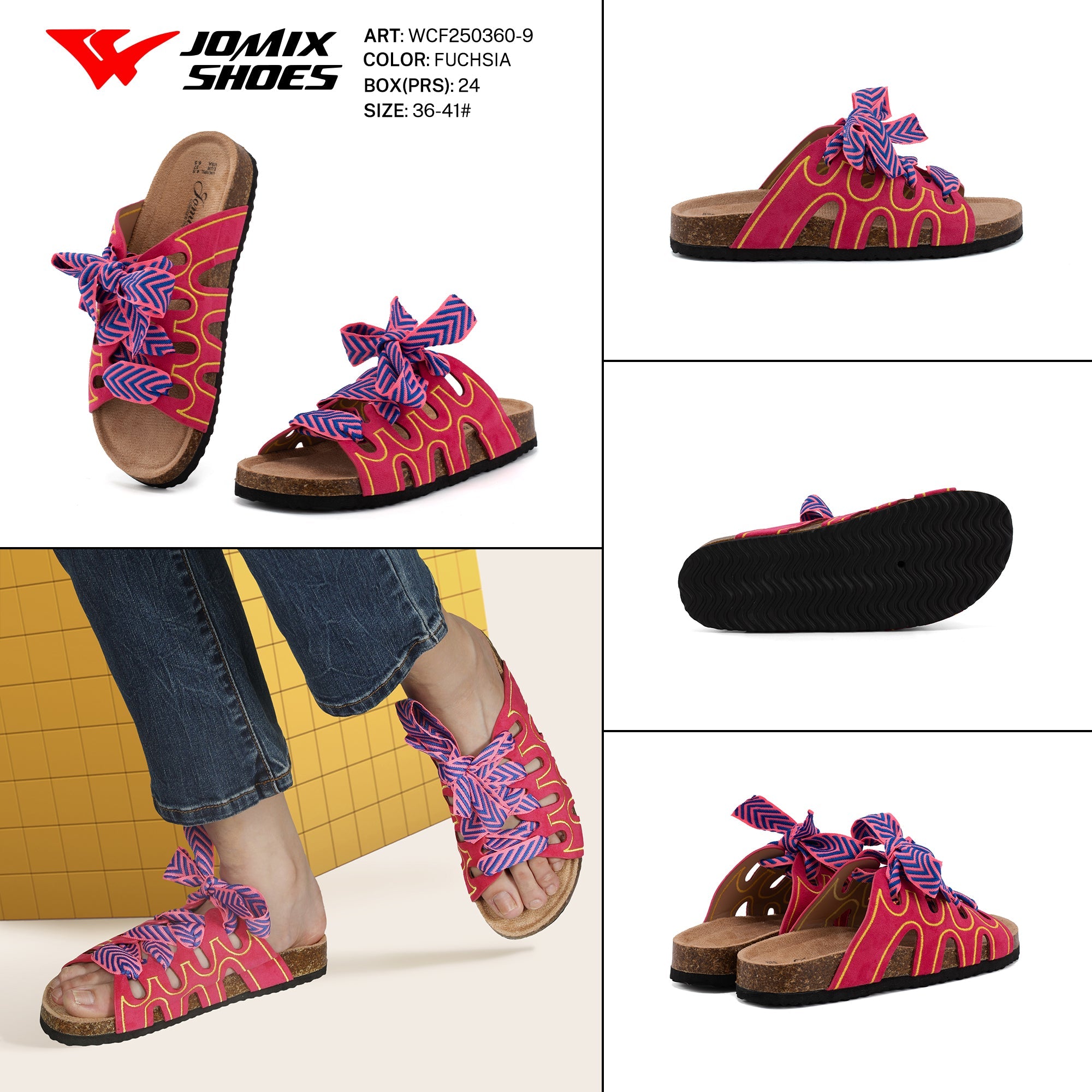 Sandali Tacco Alto Wcf250360 - 9 - Fornitura all'ingrosso di Sandali Donna da Jomix Shoes B2B