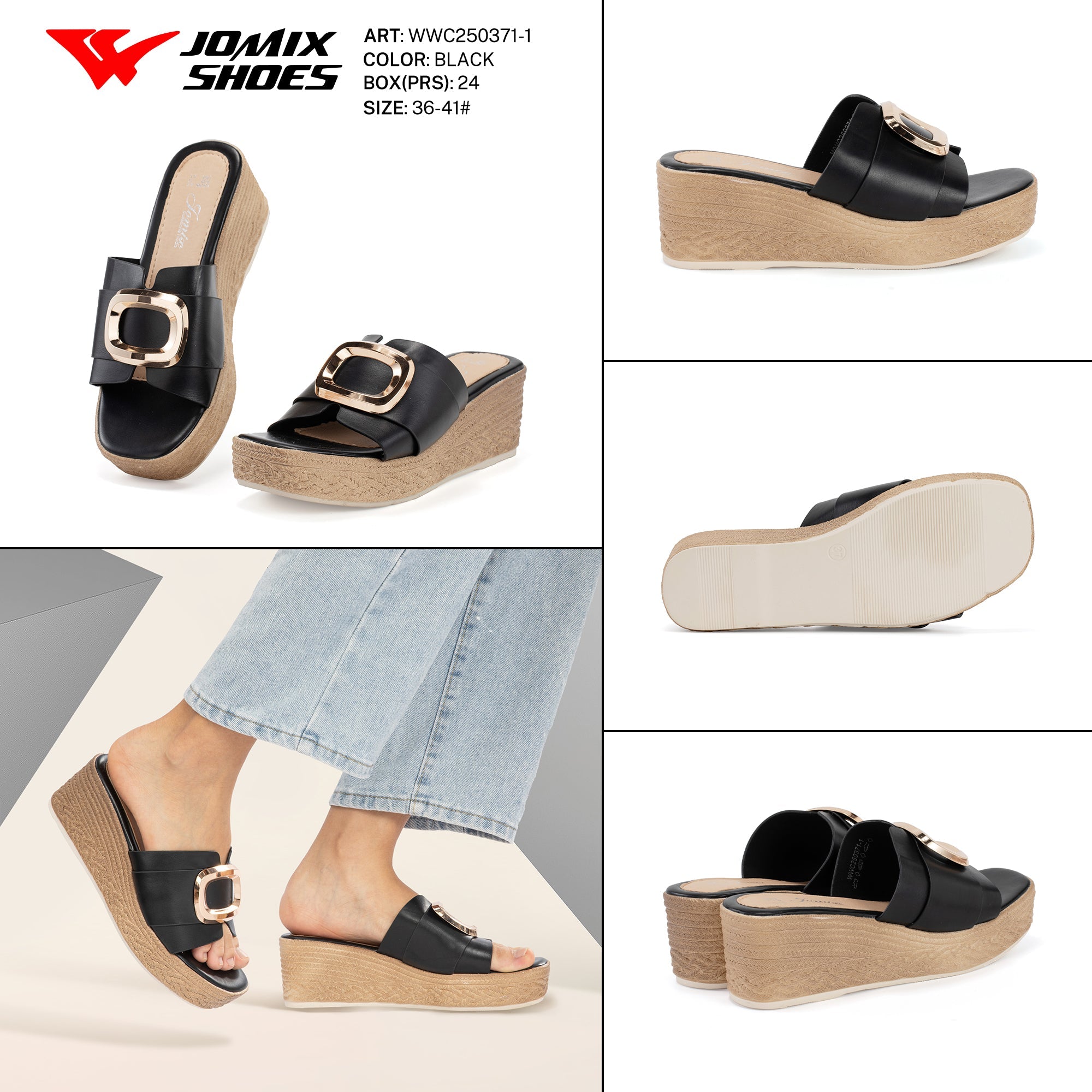 Ciabatte Tacco Alto Wwc250371 - 1 - Fornitura all'ingrosso di Sandali Donna da Jomix Shoes B2B