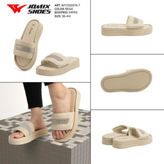 Ciabatte tacco basso da donna WFC250376 - 7