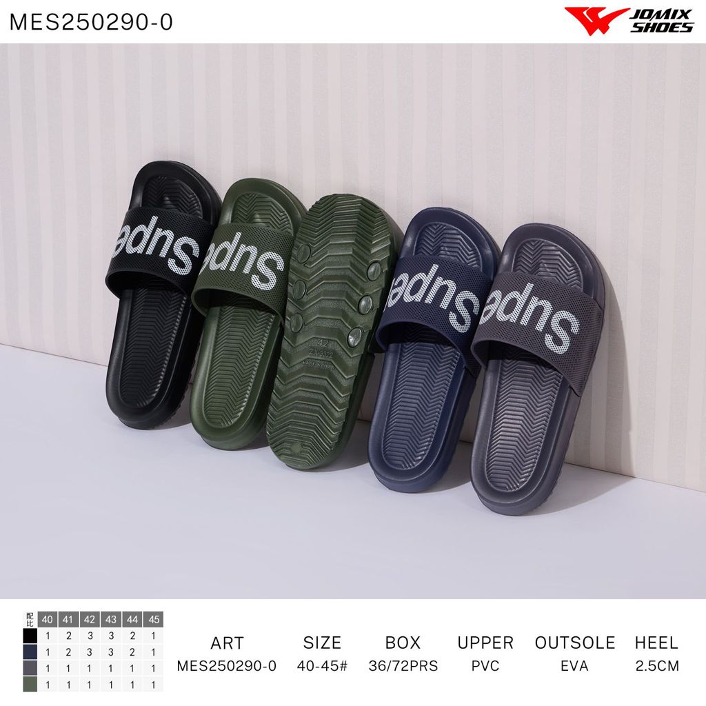 Ciabatte Uomo Mix Colore MES250290 - 0 - Fornitura all'ingrosso di Ciabatte Uomo da Jomix Shoes B2B