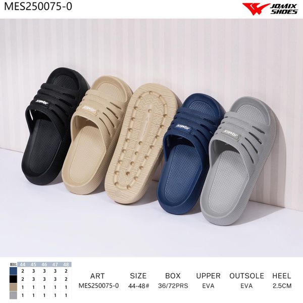 Ciabatte Uomo Taglia Grande Mes250075 - 0 - Fornitura all'ingrosso di Ciabatte Uomo da Jomix Shoes B2B