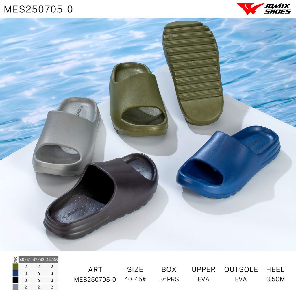 Cibatte Da Uomo MES250705 - 0 - Fornitura all'ingrosso di Ciabatte Uomo da Jomix Shoes B2B