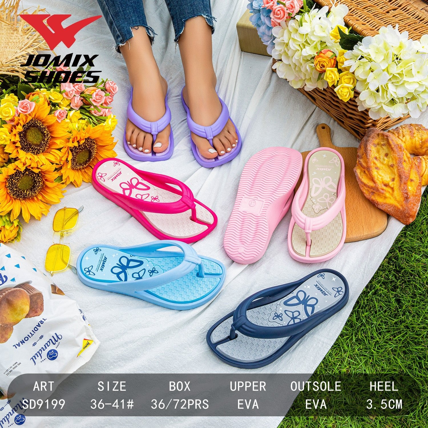 Infradito da donna Jomix Shoes Sd9199 - Fornitura all&#39;ingrosso di Infradito Donna da Jomix Shoes B2B