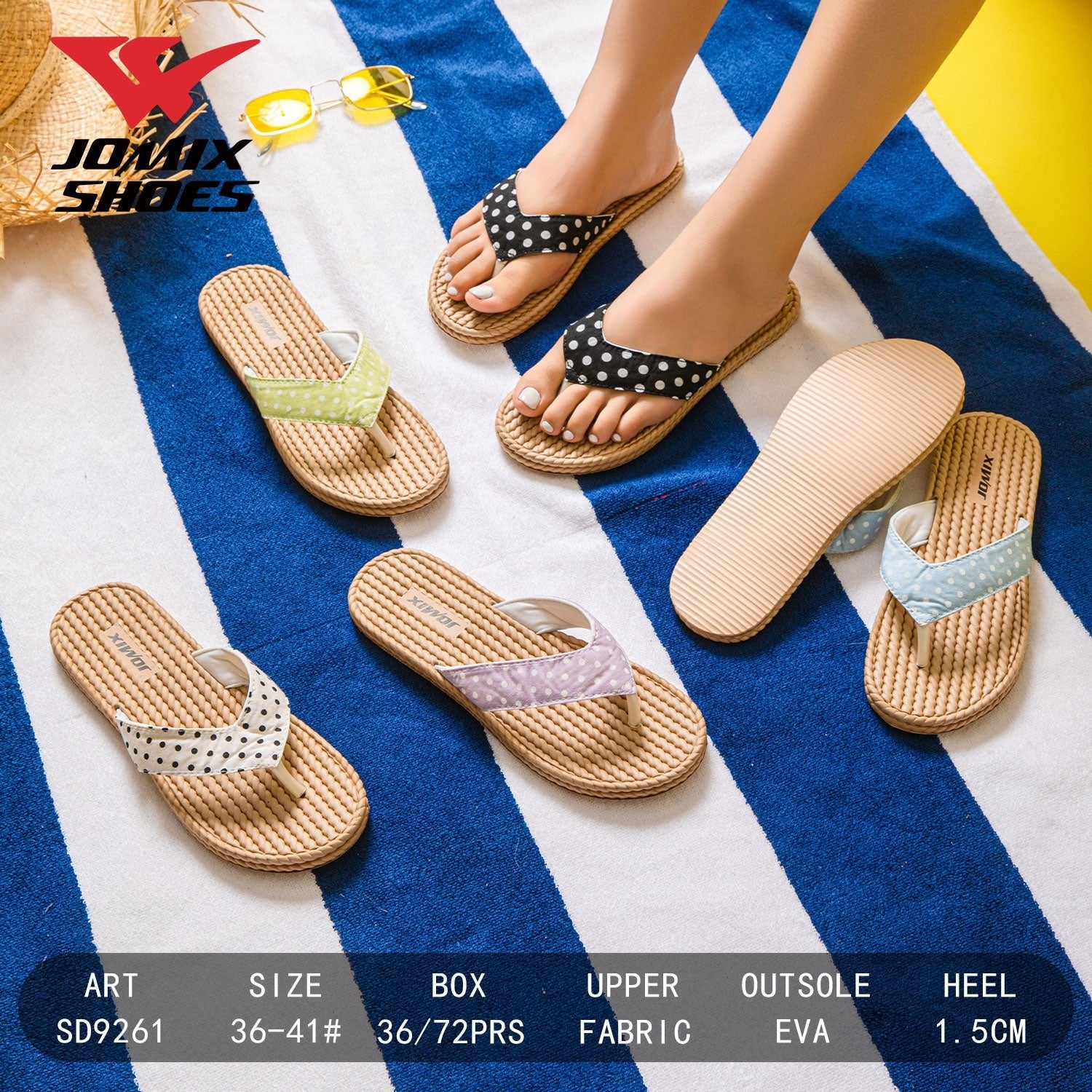 Infradito da donna Jomix Shoes Sd9261 - Fornitura all'ingrosso di Infradito Donna da Jomix Shoes B2B