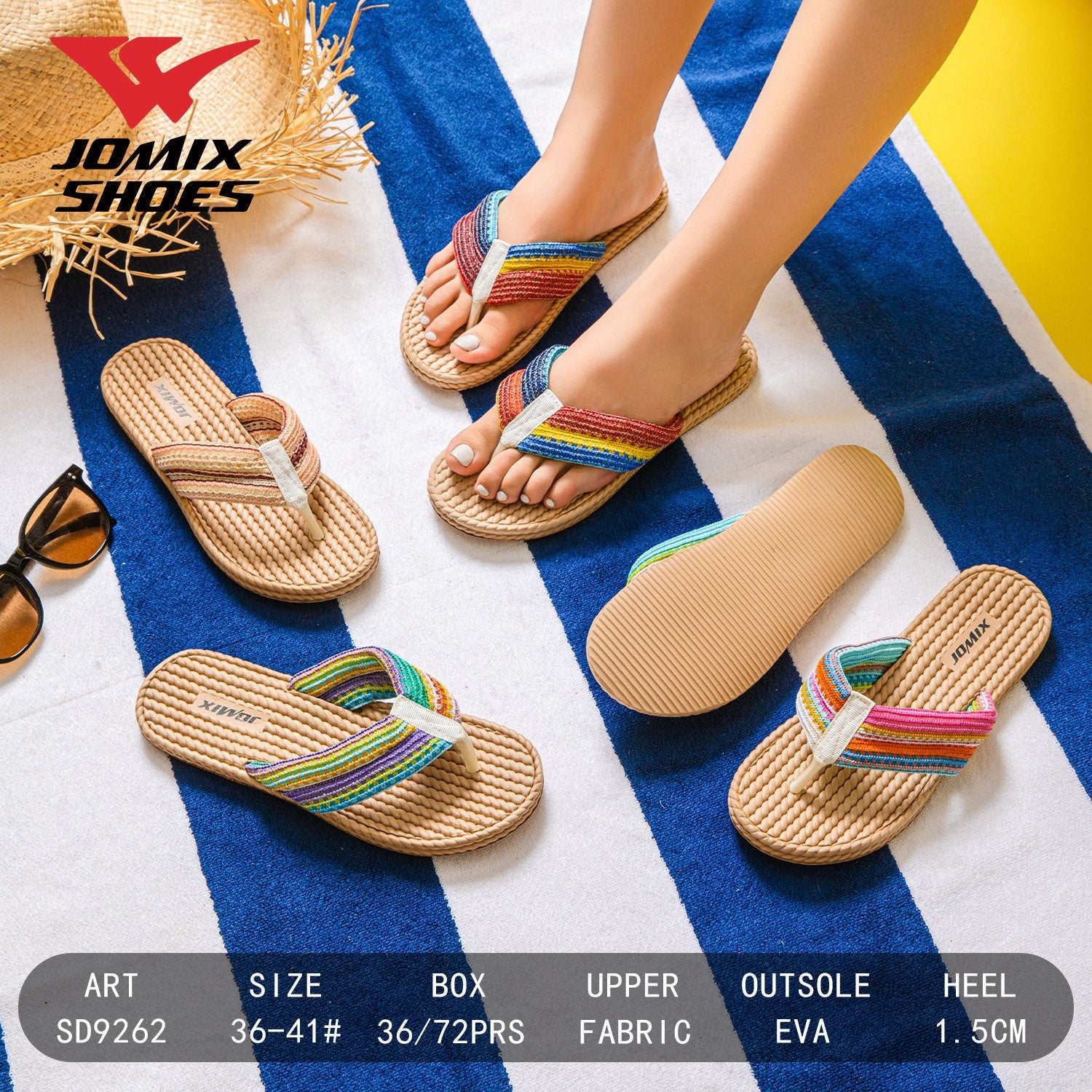 Infradito da donna Jomix Shoes Sd9262 - Fornitura all'ingrosso di Infradito Donna da Jomix Shoes B2B