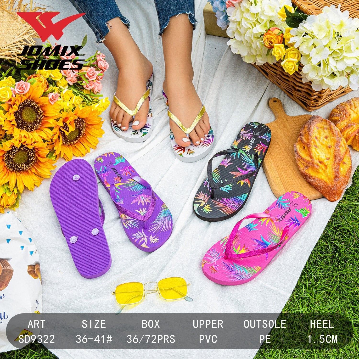 Infradito da donna Jomix Shoes Sd9322 - Fornitura all'ingrosso di Infradito Donna da Jomix Shoes B2B