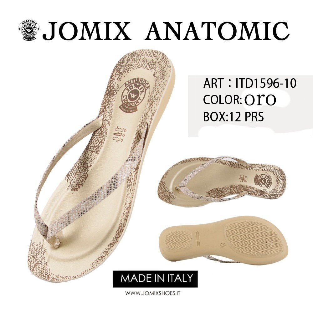 Infradito Da Donna Made In Italy Jomix Shoes ITD1596 - 10 - Fornitura all'ingrosso di Infradito Donna da Jomix Shoes B2B