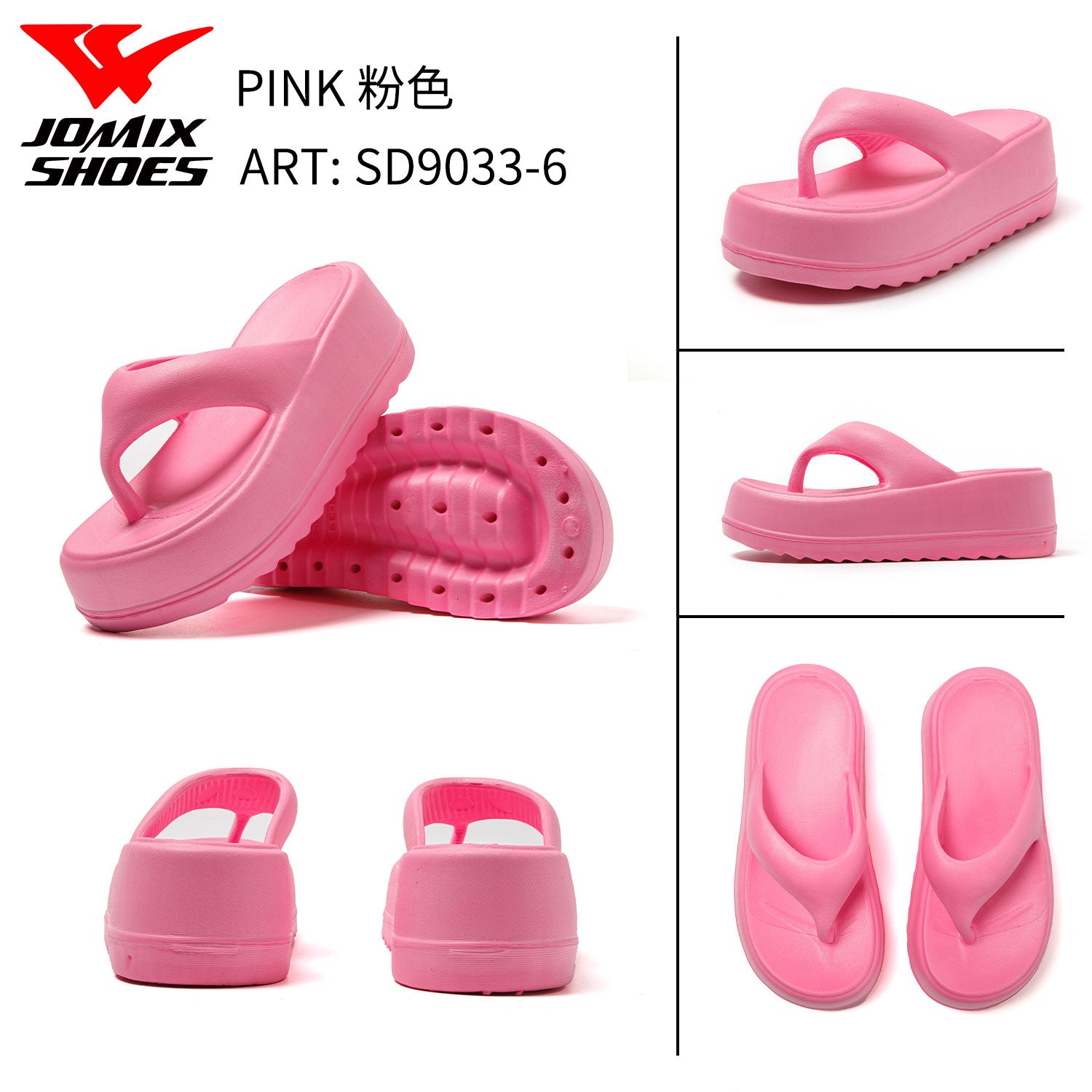 Infradito Da Donna Sd9033 - 6 - Fornitura all'ingrosso di Infradito Donna da Jomix Shoes B2B