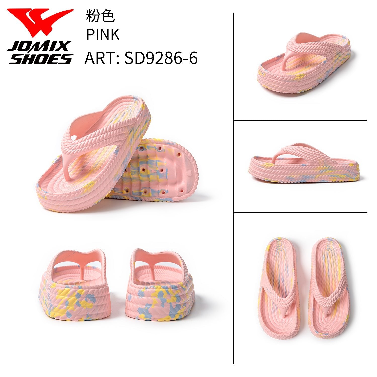 Infradito Da Donna Sd9286 - 6 - Fornitura all'ingrosso di Infradito Donna da Jomix Shoes B2B
