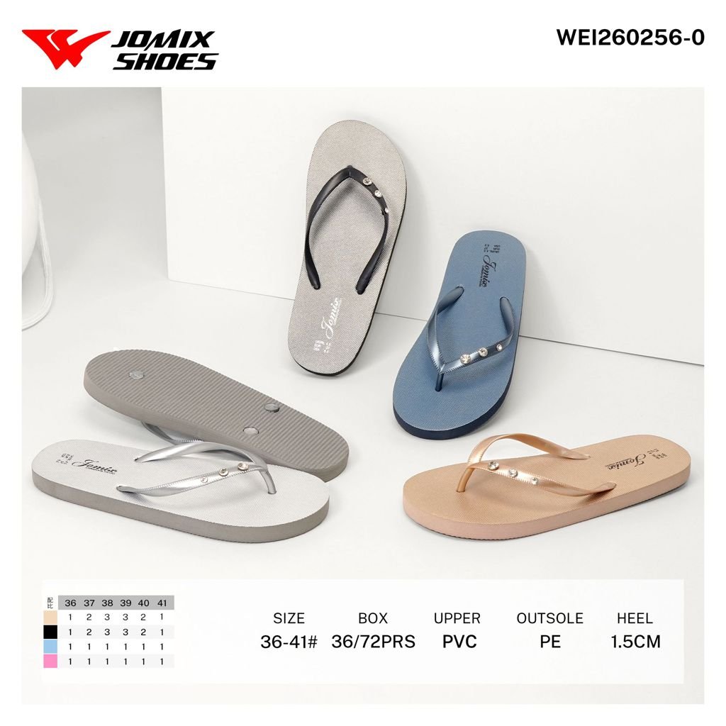 Infradito da Donna WEI260256 - 0 - Fornitura all'ingrosso di Infradito Donna da Jomix Shoes B2B