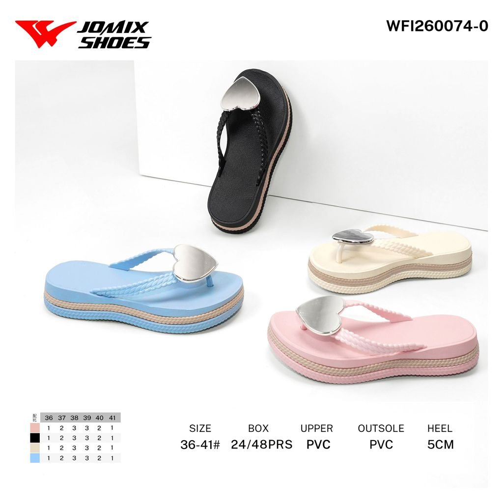 Infradito da donna WFI260074 - 0 - Fornitura all'ingrosso di Infradito Donna da Jomix Shoes B2B