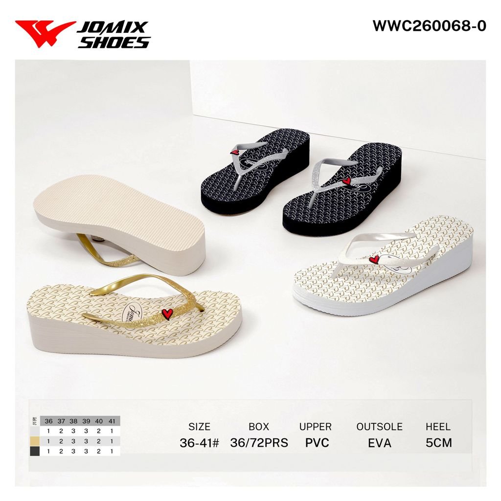 Infradito da Donna WWC260068 - 0 - Fornitura all'ingrosso di Infradito Donna da Jomix Shoes B2B