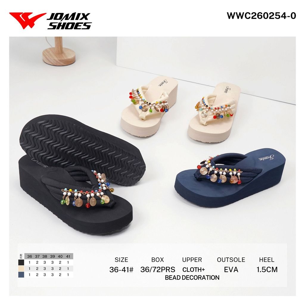 Infradito da Donna WWC260254 - 0 - Fornitura all'ingrosso di Infradito Donna da Jomix Shoes B2B