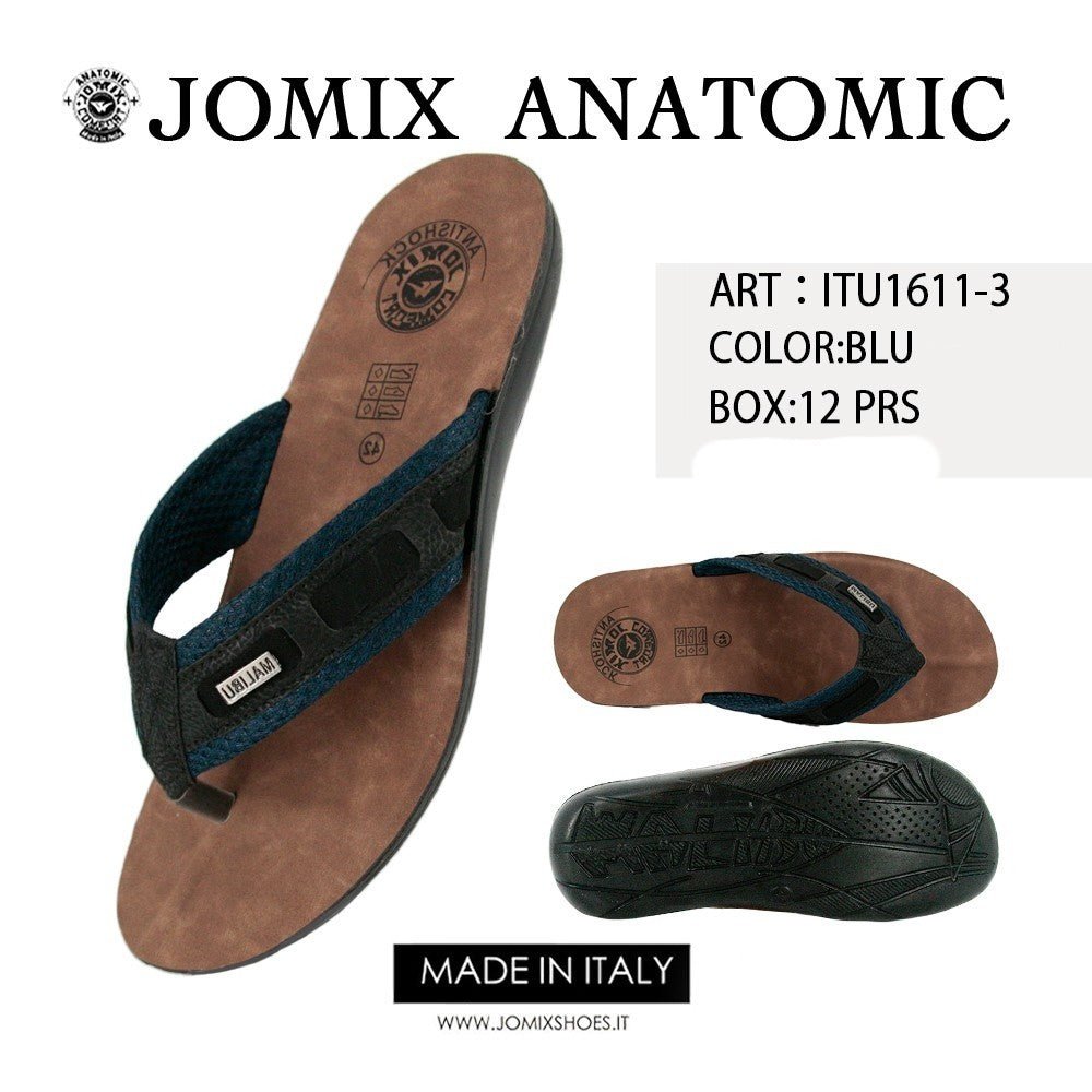 Infradito Da Uomo Made In Italy Jomix Shoes ITU1611 - 3 - Fornitura all'ingrosso di Sandali Uomo da Jomix Shoes B2B