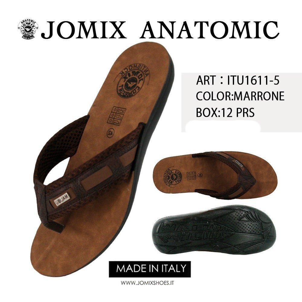 Infradito Da Uomo Made In Italy Jomix Shoes ITU1611 - 5 - Fornitura all'ingrosso di Sandali Uomo da Jomix Shoes B2B