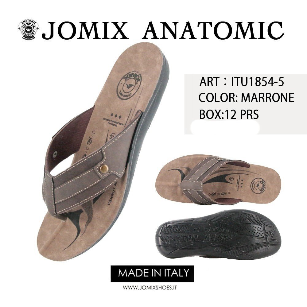Infradito Da Uomo Made In Italy Jomix Shoes ITU1854 - 5 - Fornitura all'ingrosso di Sandali Uomo da Jomix Shoes B2B