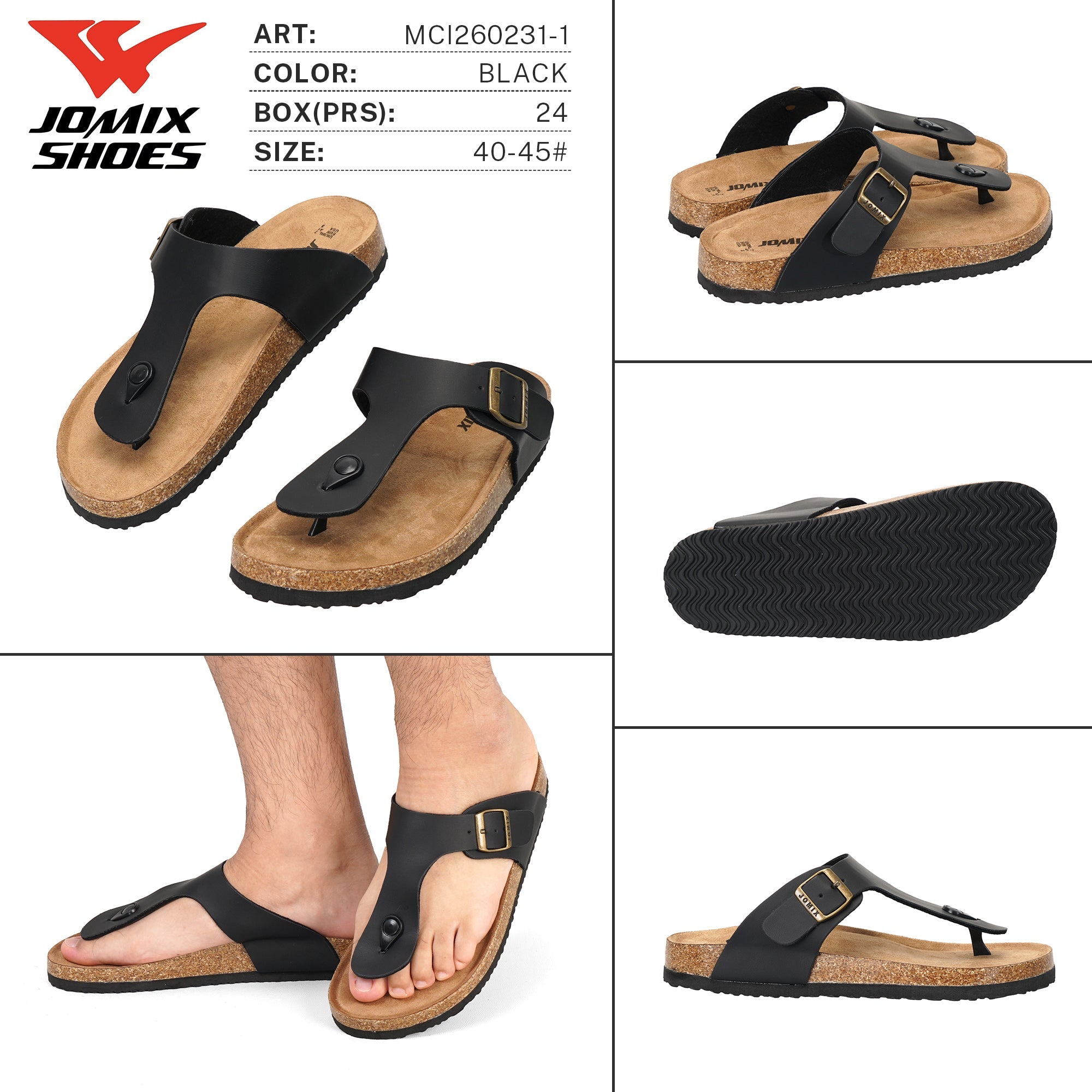 Jomix MEN'S SLIPPERS Catalog - B2B Footwear Supply | Jomix Shoes B2B