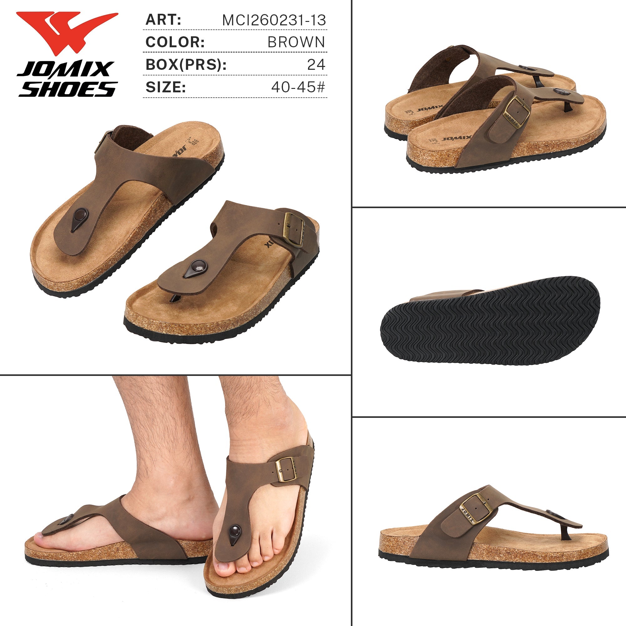 Infradito da Uomo MCI260231 - 13 - Fornitura all'ingrosso di Infradito Donna da Jomix Shoes B2B