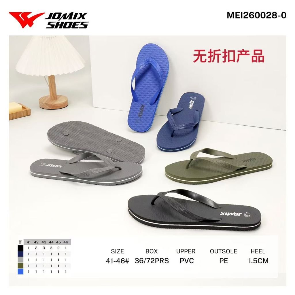 Infradito Uomo MEI260028 - 0 - Fornitura all'ingrosso di Infradito Uomo da Jomix Shoes B2B