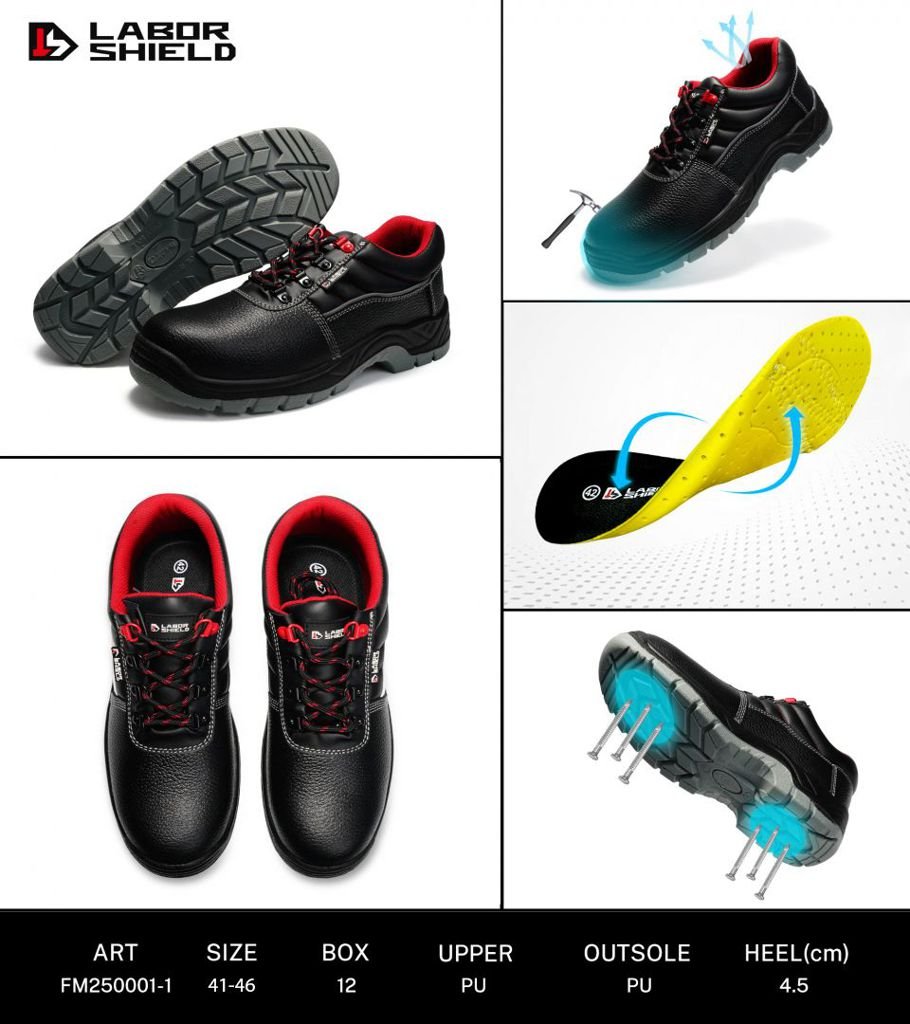 Labor Sheild Scarpe Da Lavoro FM250001 - 1 - Fornitura all'ingrosso di Scarpe Uomo da Jomix Shoes B2B