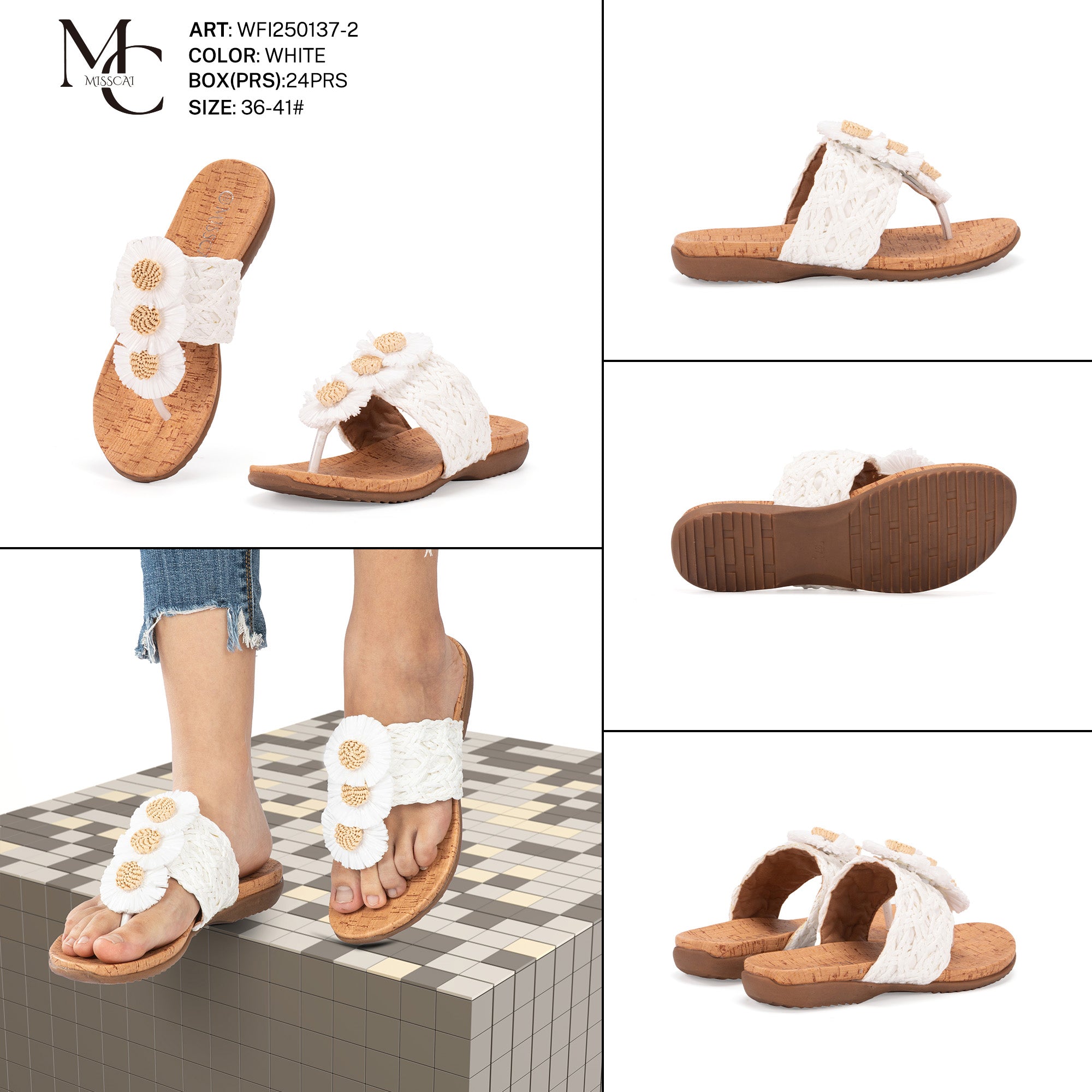 Miss Cai Sandali Donna Aperti Wfi250137 - 2 - Fornitura all'ingrosso di Sandali Donna da Jomix Shoes B2B