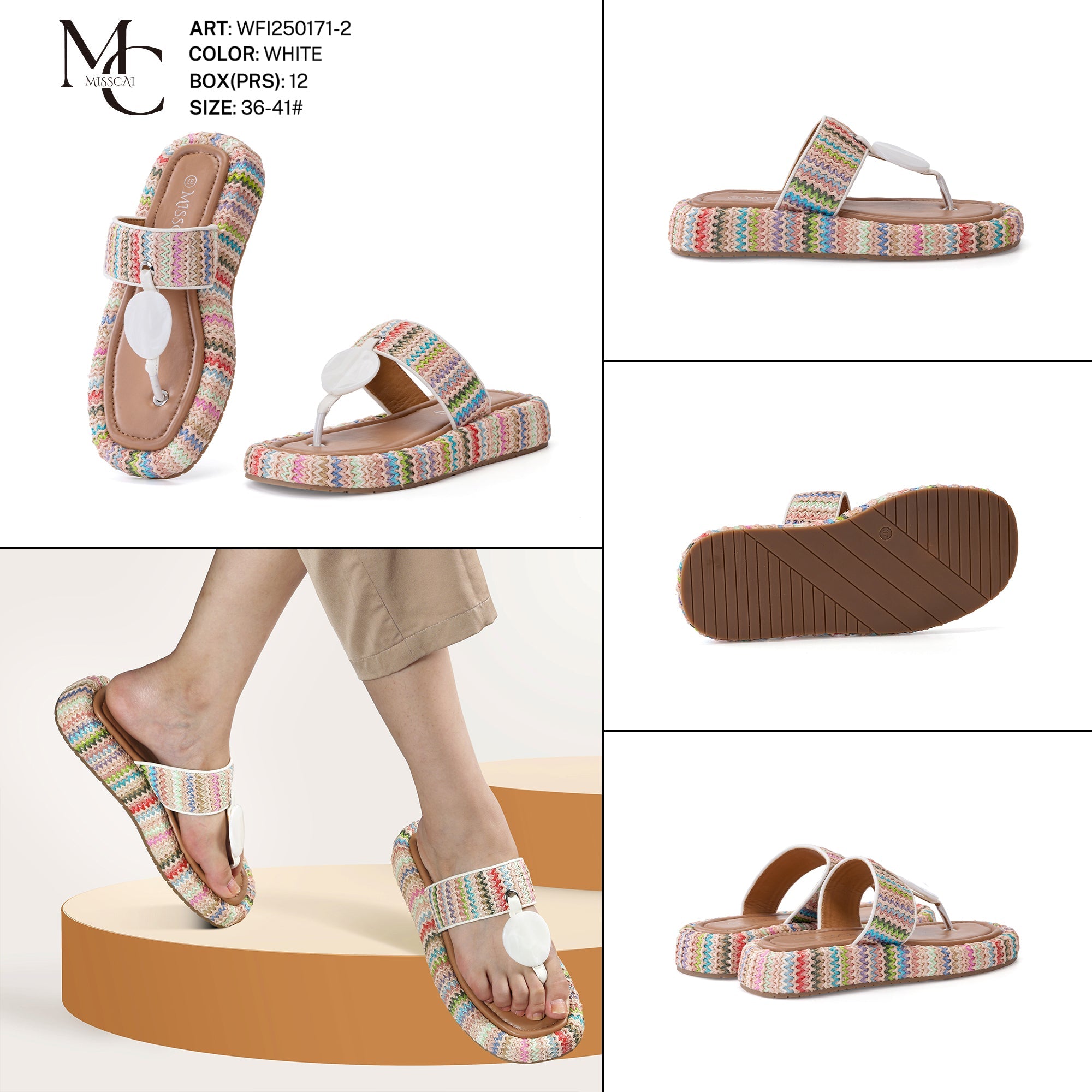 Miss Cai Sandali Donna Aperti Wfi250171 - 2 - Fornitura all'ingrosso di Sandali Donna da Jomix Shoes B2B