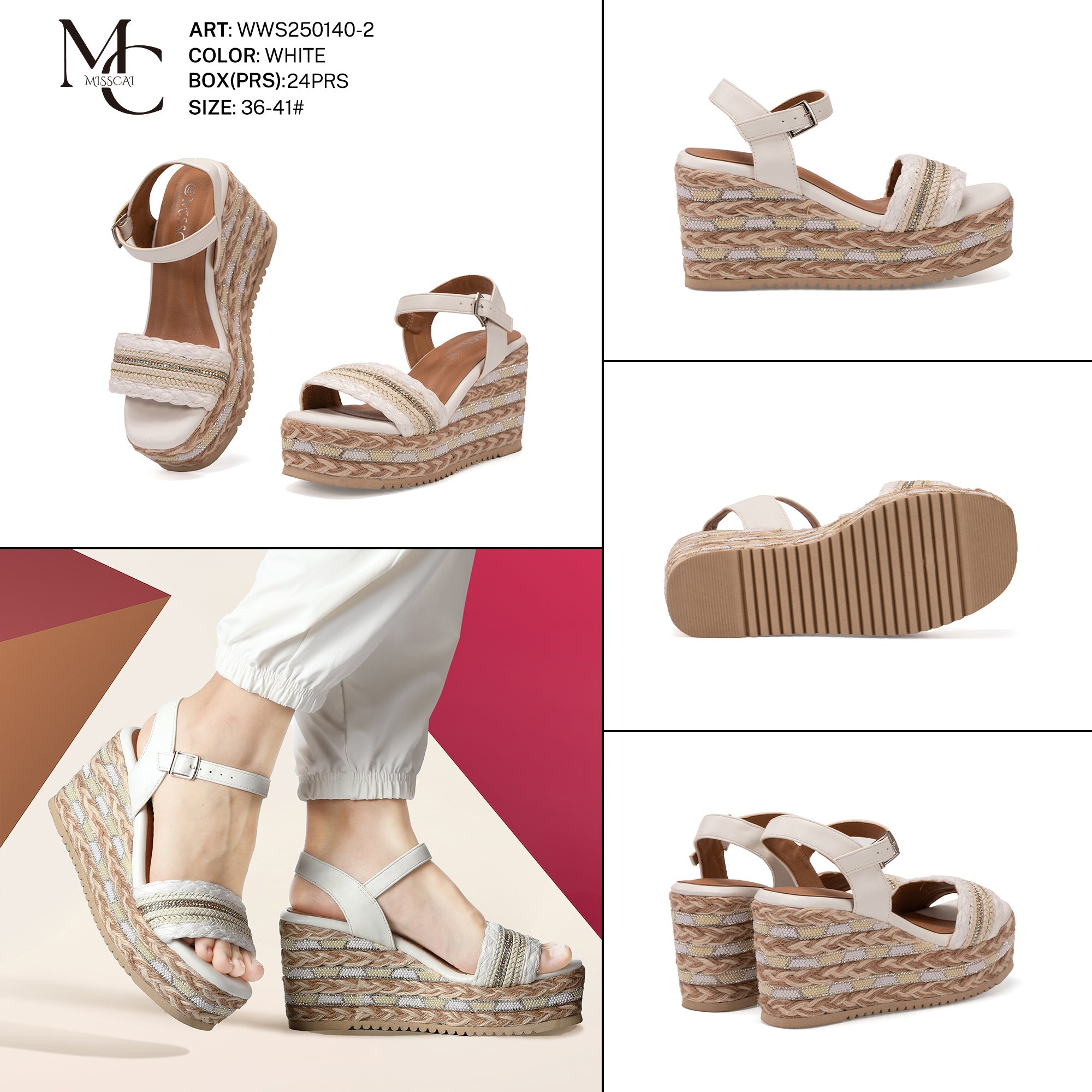 Miss Cai Sandali Donna Aperti Wws250140 - 2 - Fornitura all'ingrosso di Sandali Donna da Jomix Shoes B2B