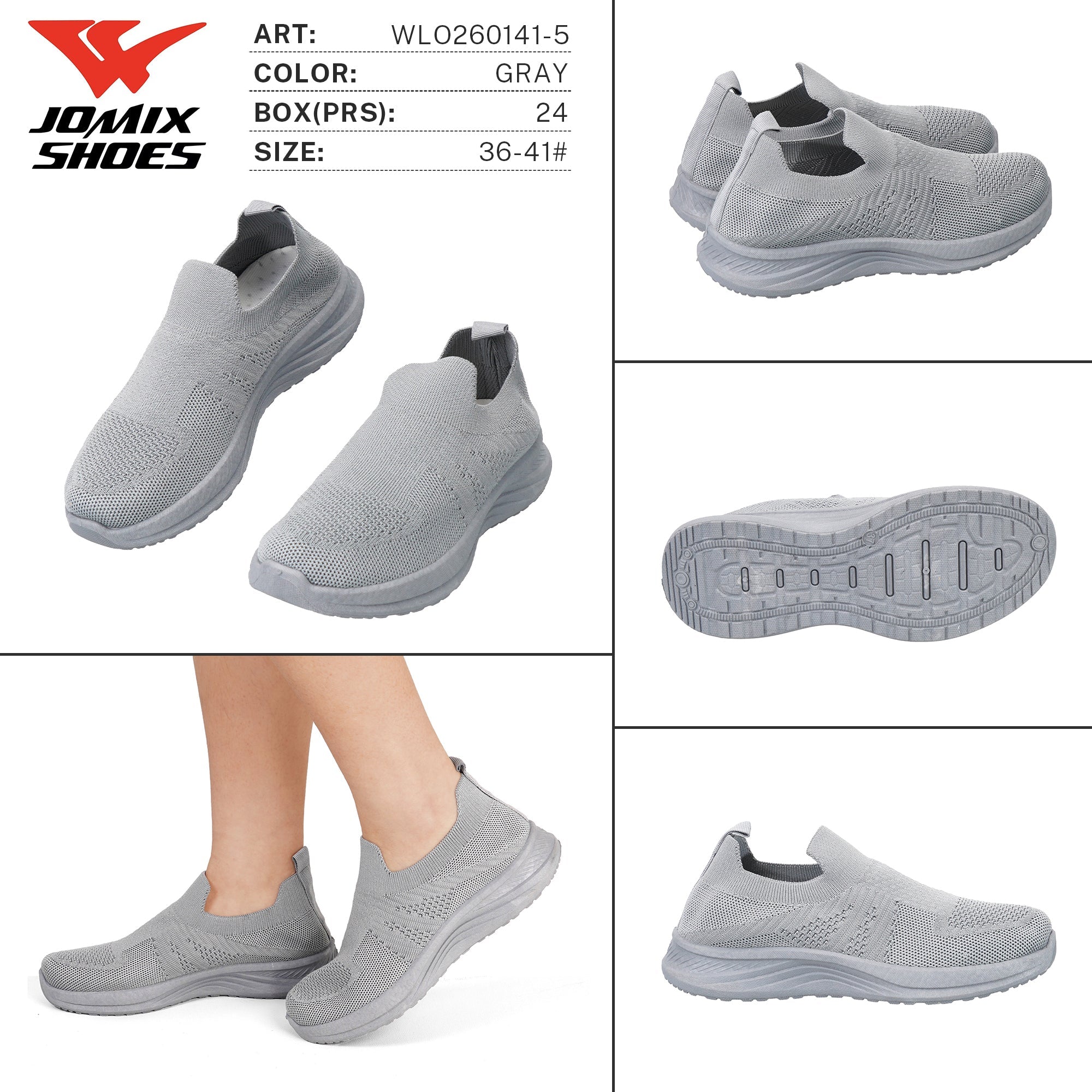 Mocassini da Donna WLO260141 - 5 - Fornitura all'ingrosso di Scarpe Donna da Jomix Shoes B2B