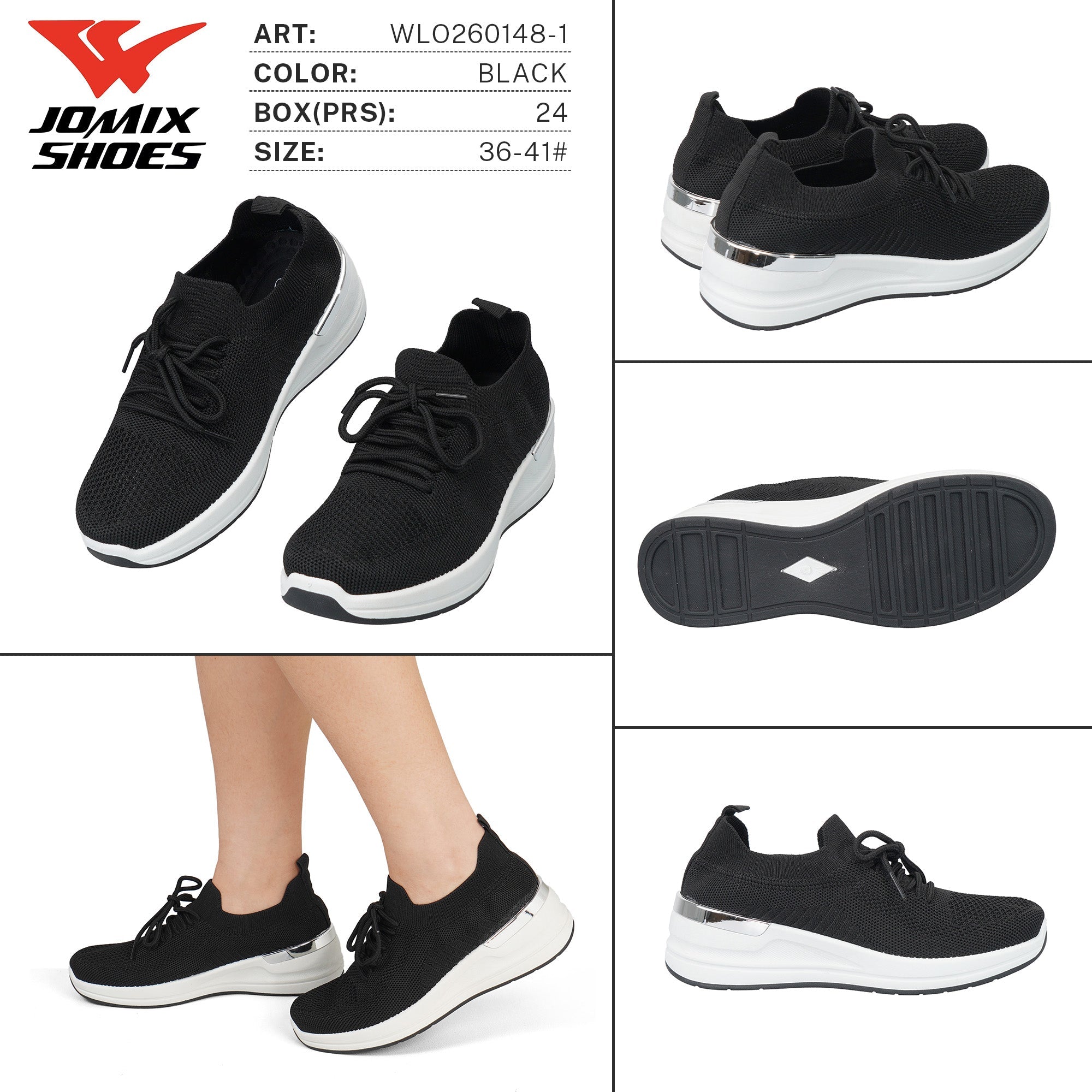 Mocassini da Donna WLO260148 - 1 - Fornitura all'ingrosso di Scarpe Donna da Jomix Shoes B2B