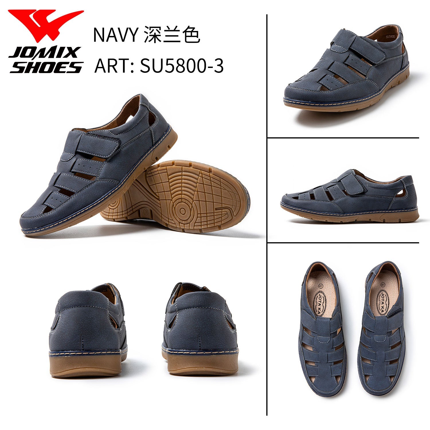 Mocassini Da Uomo Su5800 - 3 - Fornitura all'ingrosso di Mocassini da Jomix Shoes B2B