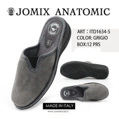 Pantofole anatomiche da donna invernali Jomix Shoes 33 GRIGIO-ITD1634-5