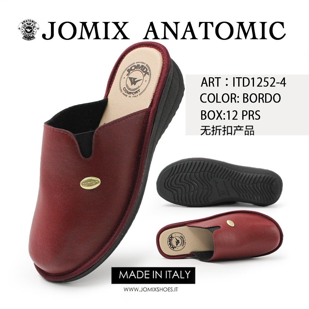 Pantofole anatomiche da donna invernali Jomix Shoes ITD1252 - 4 - Fornitura all'ingrosso di Pantofole Donna da Jomix Shoes B2B