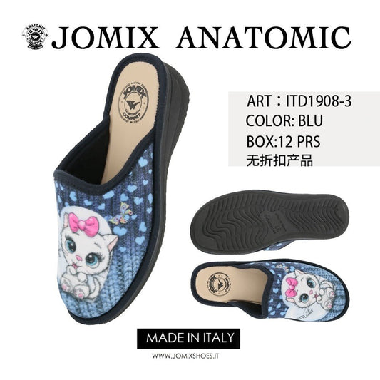 Pantofole anatomiche da donna invernali Jomix Shoes ITD1908-3