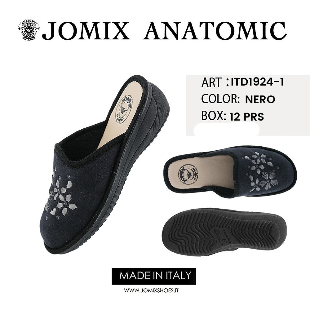 Pantofole anatomiche da donna invernali Jomix Shoes ITD1924 - 1 - Fornitura all'ingrosso di Pantofole Donna da Jomix Shoes B2B