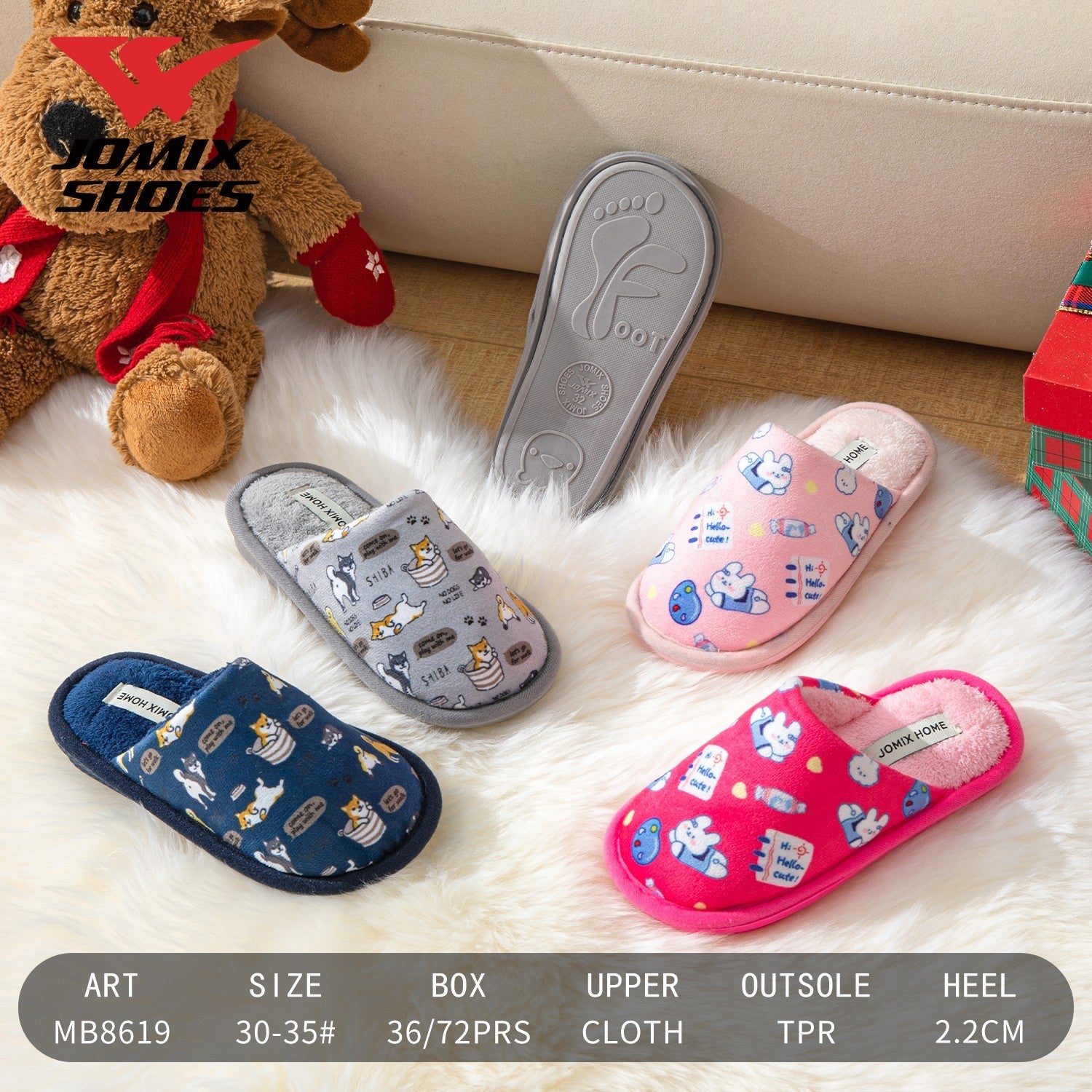 Pantofole da bambini Jomix Shoes MB8619 - Fornitura all'ingrosso di Pantofole Bambini da Jomix Shoes B2B