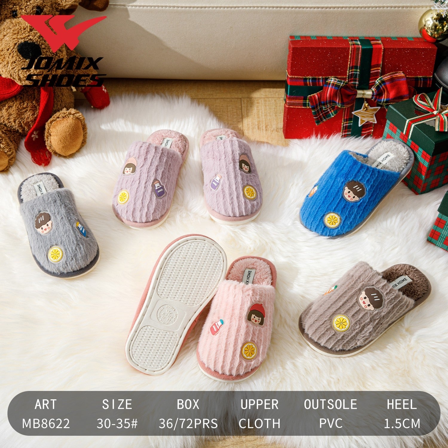 Pantofole da bambini Jomix Shoes MB8622 - Fornitura all'ingrosso di Pantofole Bambini da Jomix Shoes B2B