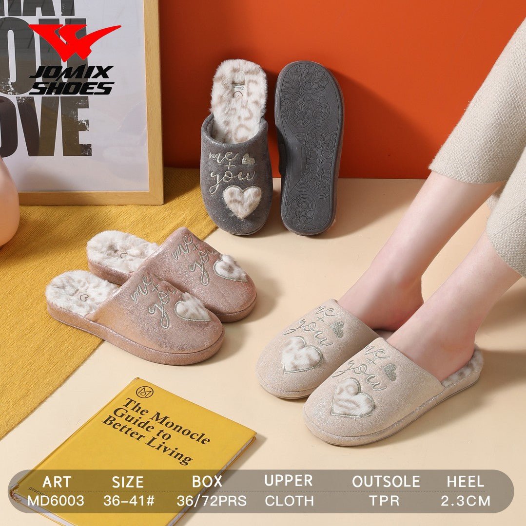 Pantofole da donna invernali Jomix Shoes MD6003 - Fornitura all&#39;ingrosso di Pantofole Donna da Jomix Shoes B2B