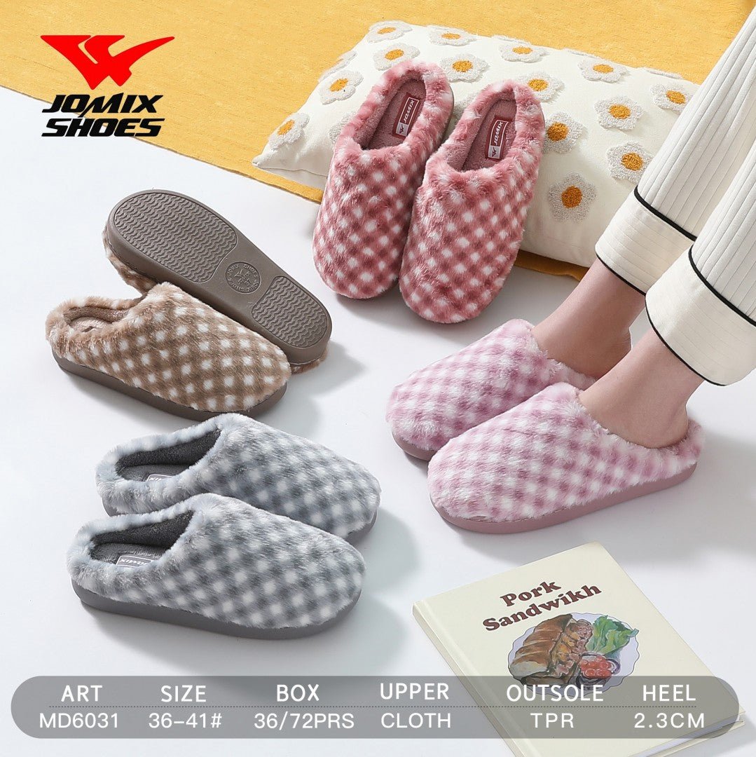 Pantofole da donna invernali Jomix Shoes MD6031 - Fornitura all&#39;ingrosso di Pantofole Donna da Jomix Shoes B2B