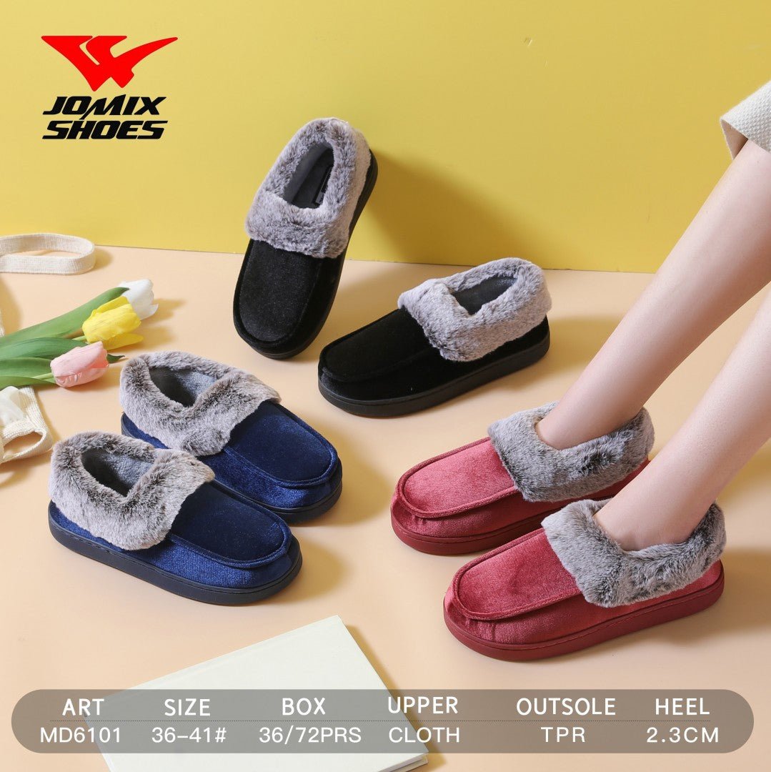 Pantofole da donna invernali Jomix Shoes MD6101 - Fornitura all&#39;ingrosso di Pantofole Donna da Jomix Shoes B2B
