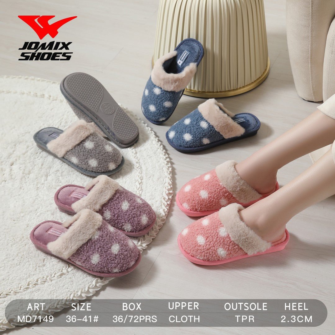 Pantofole da donna invernali Jomix Shoes MD7149 - Fornitura all&#39;ingrosso di Pantofole Donna da Jomix Shoes B2B