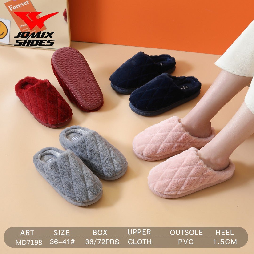 Pantofole da donna invernali Jomix Shoes MD7198 - Fornitura all&#39;ingrosso di Pantofole Donna da Jomix Shoes B2B