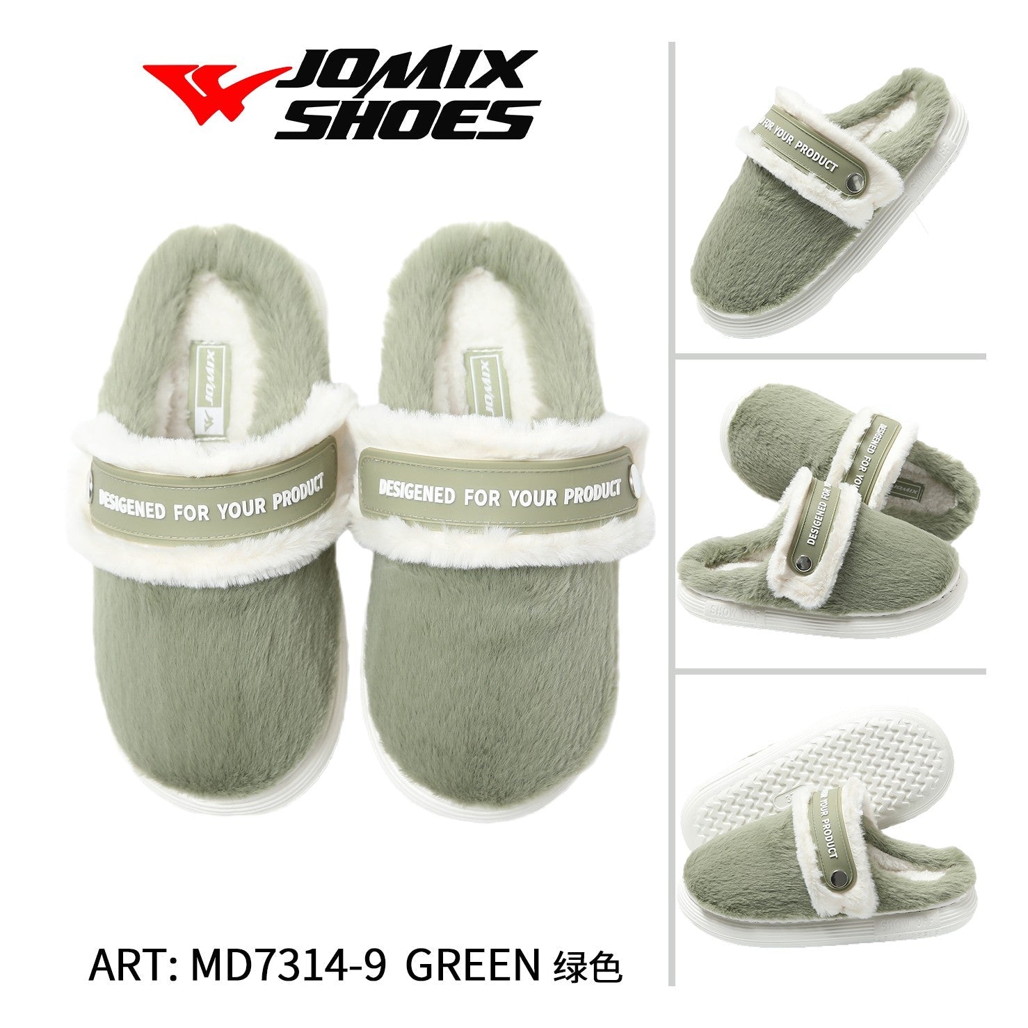 Pantofole da donna invernali Jomix Shoes MD7314 - 9 - Fornitura all'ingrosso di Pantofole Donna da Jomix Shoes B2B